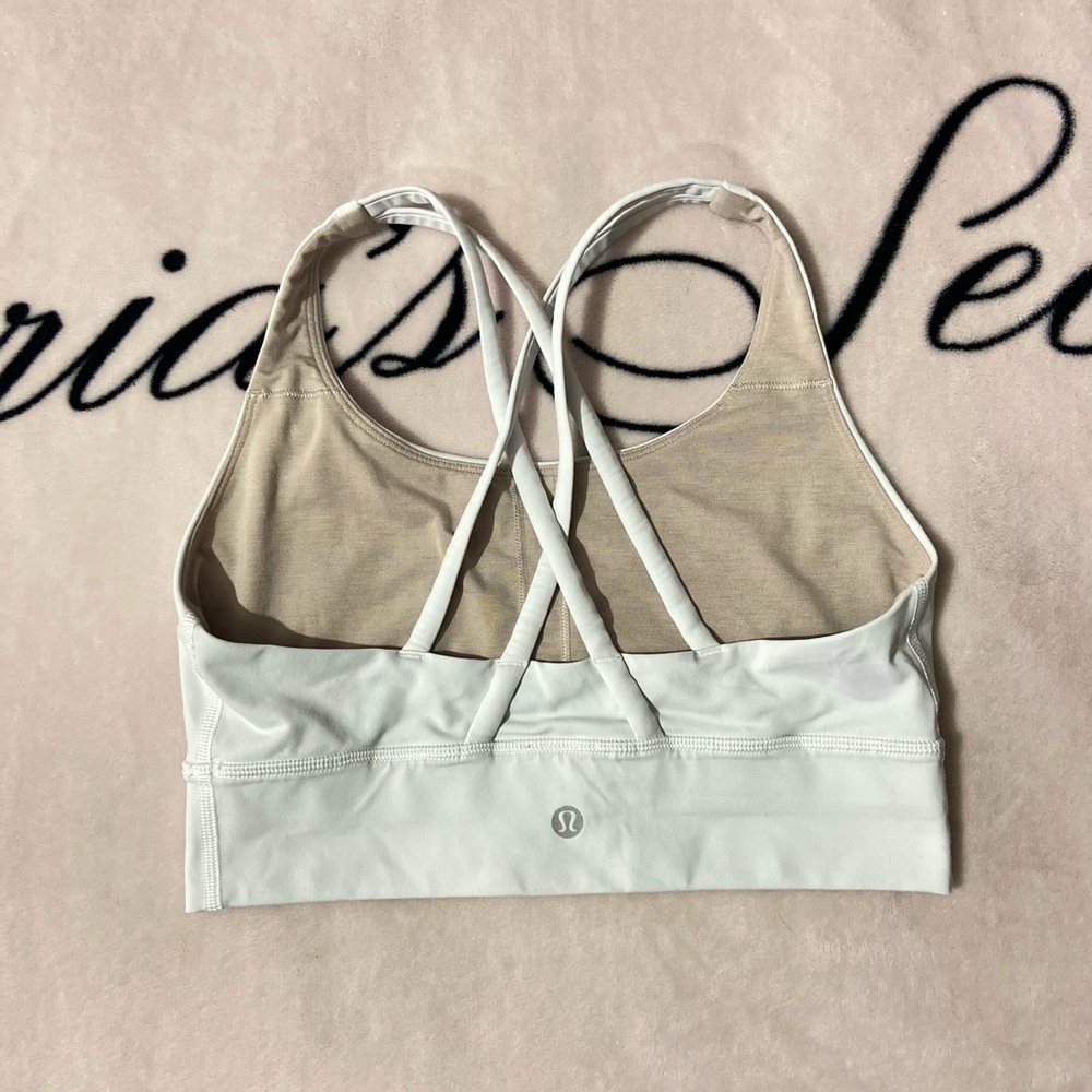 Lululemon Energy Bra *Long Line
White